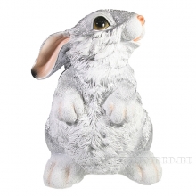 Фигура декоративная Заяц(серебро) L20,5W21H29