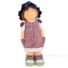 Фигура декоративная Девочка L18W16H49cm