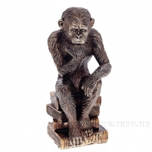 Фигурка декоративная Обезьяна. Мыслитель, L13 W11,5 H25,5 см