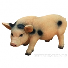 Фигура декоративная Свинья (с пятнами), L47 W14 H24 см
