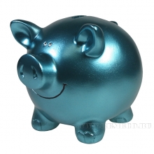 Копилка СвинкаL15.5W12H11.5 (бирюза)