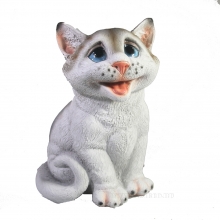 Копилка Котенок (серый)