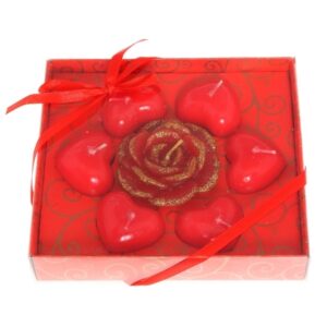 Набор из 7 свечей (16x15x3 см)