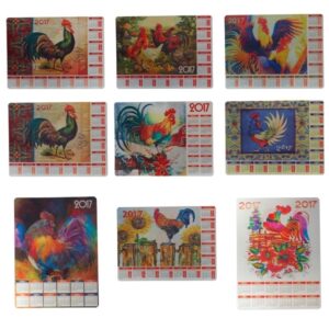 Календарь-магнит 3Д Петух , 15*20 см