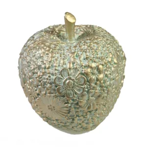 Фигура декоративная Яблоко (бирюзовый) L8W8H9